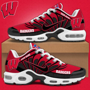 Wisconsin Badgers | Custom Name Shoes 39